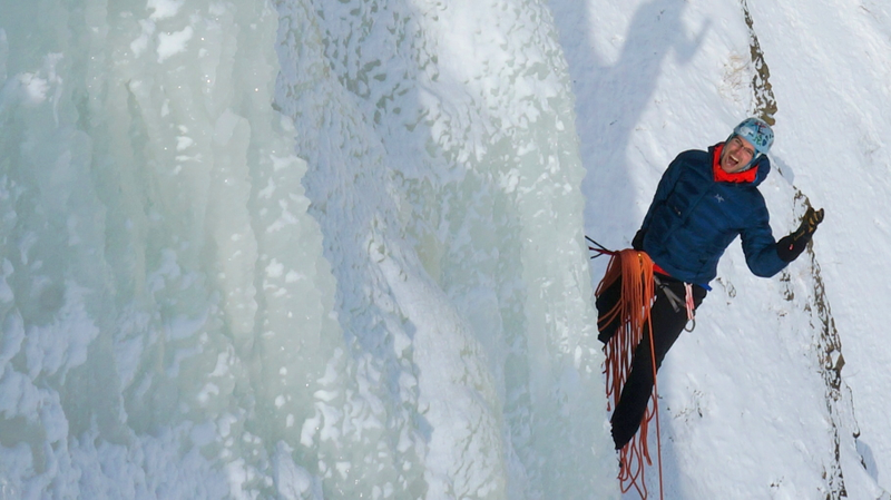 Illustration for article titled Climbing Quebec’s Frozen Waterfalls